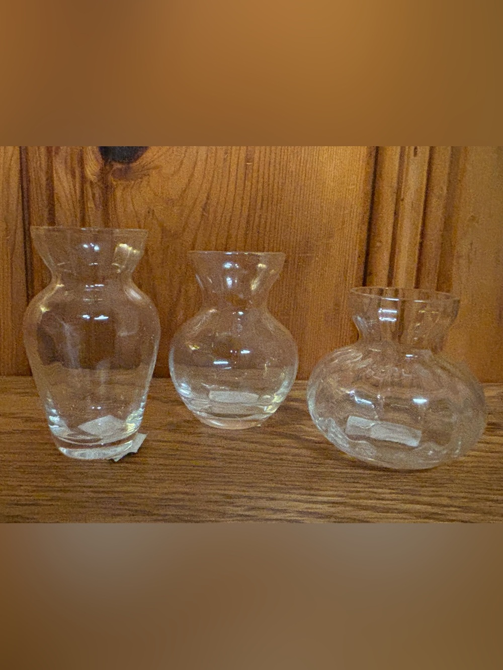 Two’s Company Fluted Bud Vase Trio Lot Of 2 NWT - Picture 5 of 13